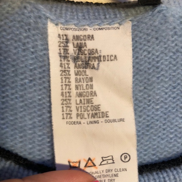 Vintage Versace Angora Crewneck Sweater - Picture 3 of 7